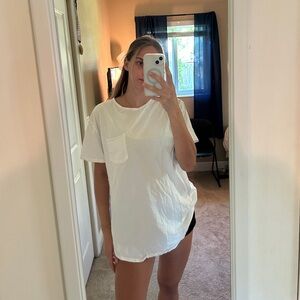 White front pocket Tshirt